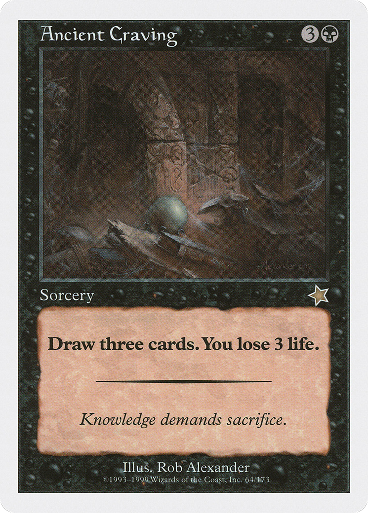 Ancient Craving (S99-064) [Misc] Starter 1999 MTG Single Wizards of the Coast
