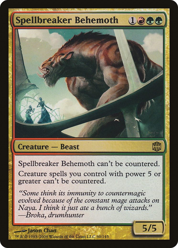 Spellbreaker Behemoth (ARB-060) [Alara Reborn] MTG Single Wizards of the Coast