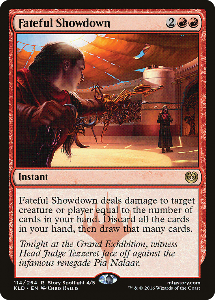Fateful Showdown (KLD-114) [Kaladesh] Foil MTG Single Wizards of the Coast