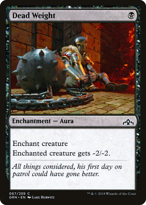 Dead Weight (GRN-067) [Guilds of Ravnica] MTG Single Wizards of the Coast