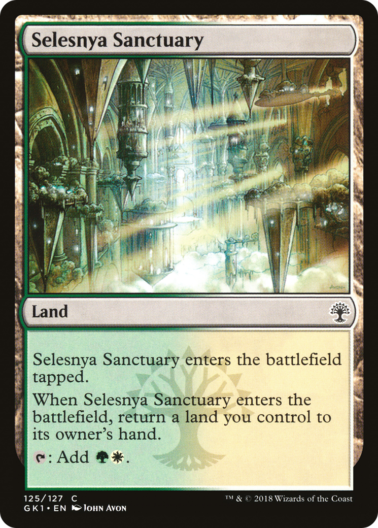 Selesnya Sanctuary (GR1-125) [Misc] GRN Guild Kit MTG Single Wizards of the Coast