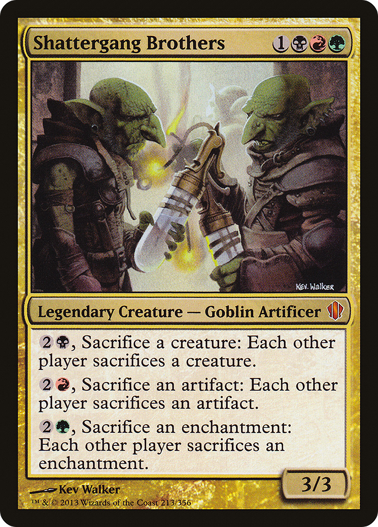 Shattergang Brothers (C13-213) [Commander 2013] MTG Single Wizards of the Coast