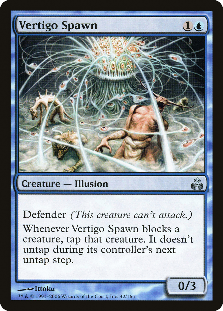 Vertigo Spawn (GPT-042) [Guildpact] Foil MTG Single Wizards of the Coast