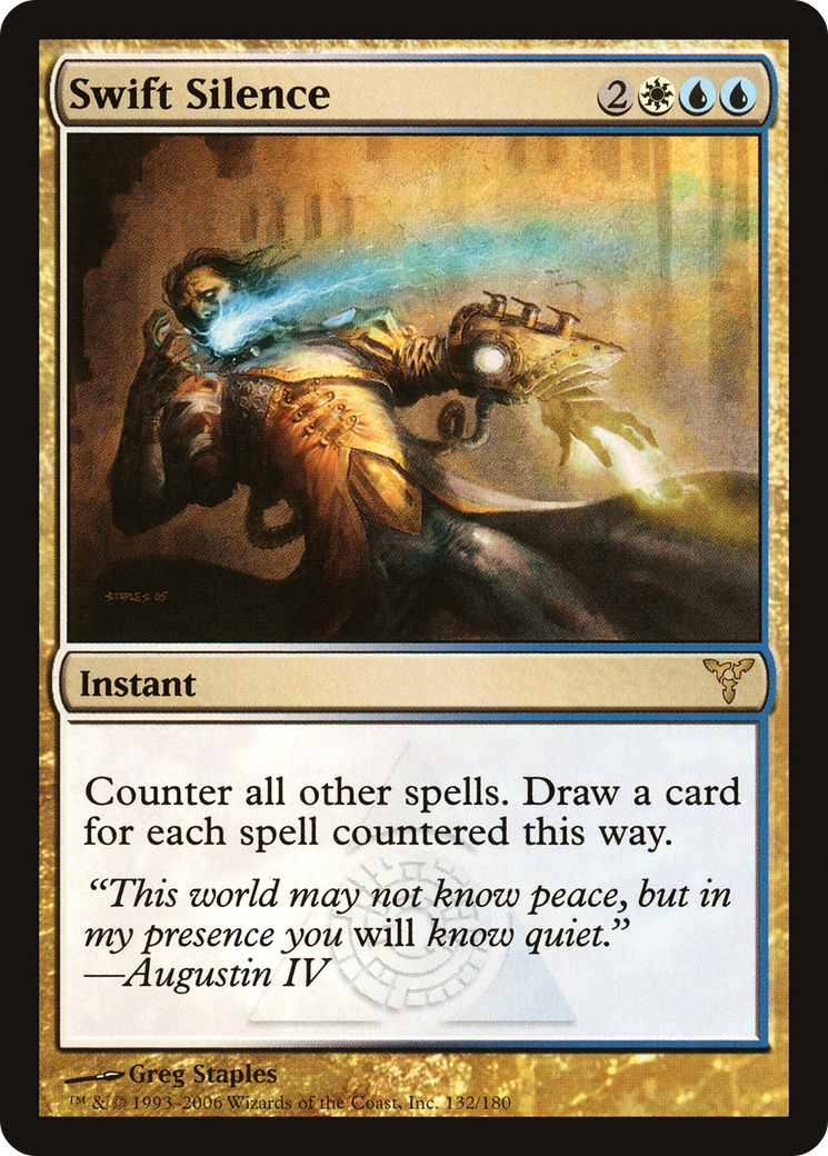 Swift Silence (DIS-132) [Dissension] MTG Single Wizards of the Coast