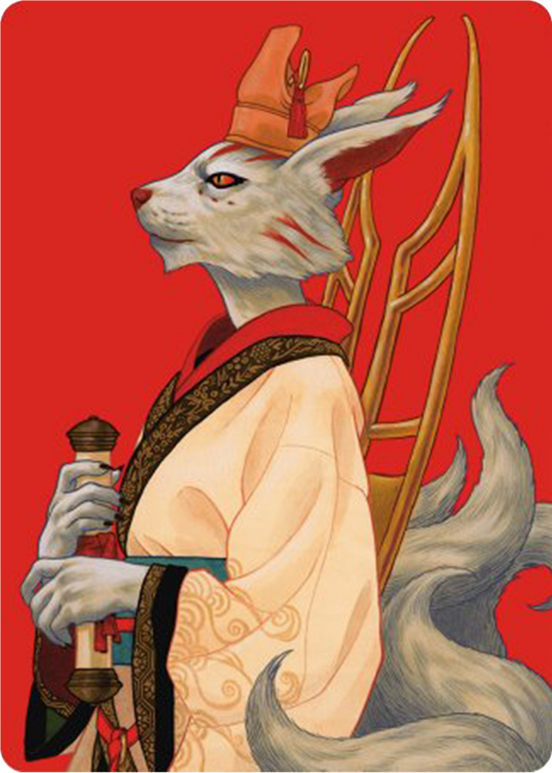 Pearl-Ear, Imperial Advisor Art Card [Art Series] Modern Horizons 3 MTG Single Magic: The Gathering