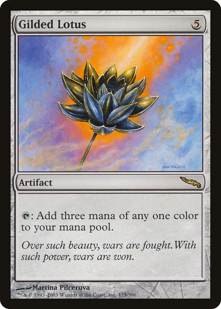 Gilded Lotus (MRD-175) [Mirrodin] MTG Single Wizards of the Coast