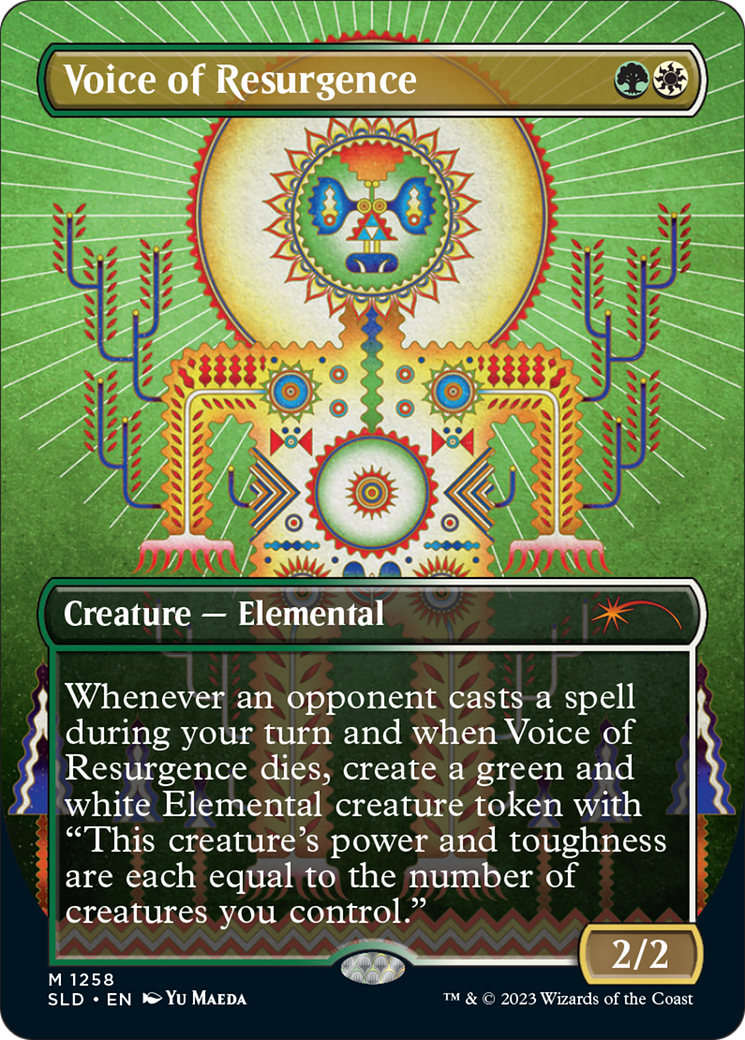 Voice of Resurgence [Secret Lair Drop Series] MTG Single Magic: The Gathering