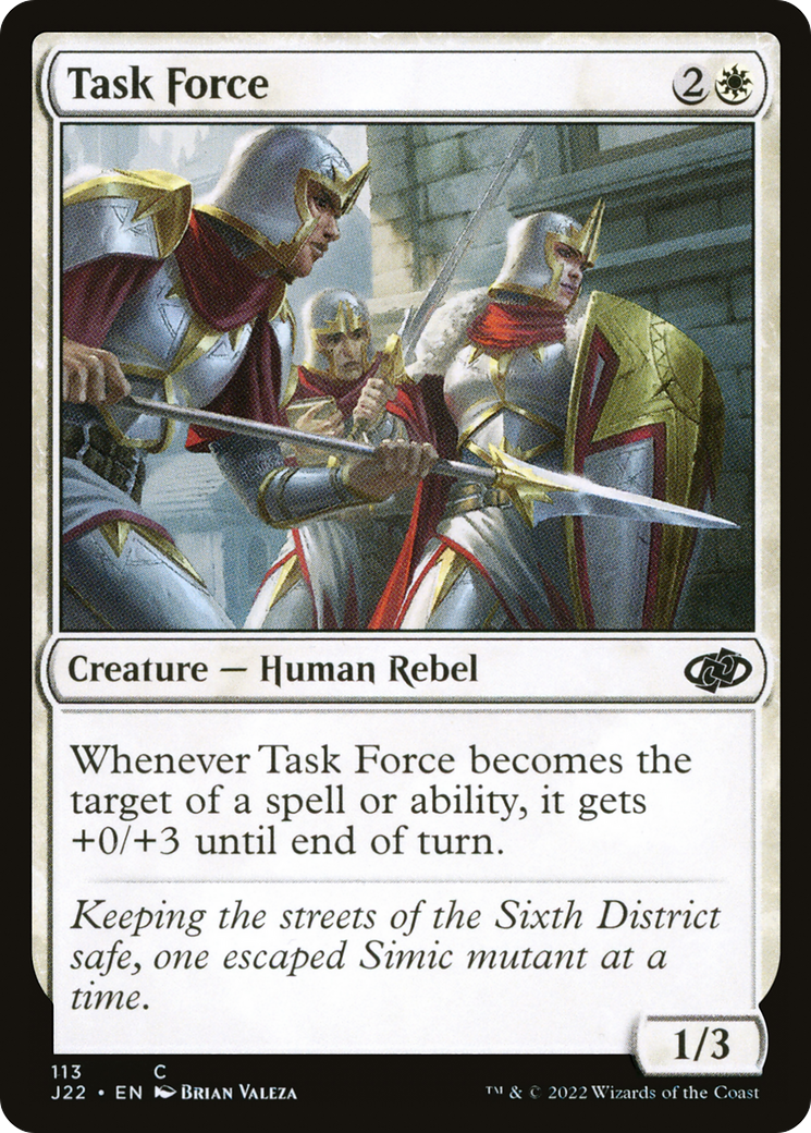 Task Force (J22-113) [Jumpstart 2022] MTG Single Wizards of the Coast