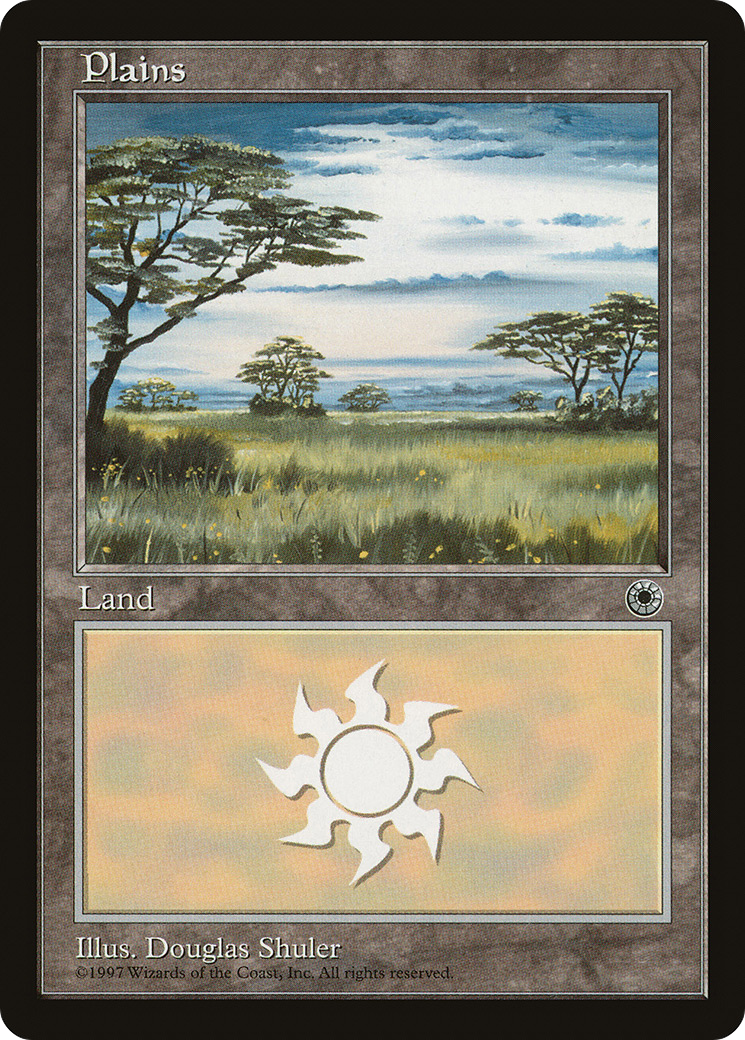 Plains (POR-197) [Misc] Portal MTG Single Wizards of the Coast