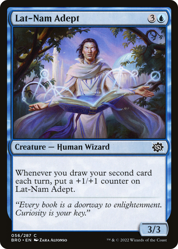 Lat-Nam Adept (BRO-056) [The Brothers' War] MTG Single Wizards of the Coast