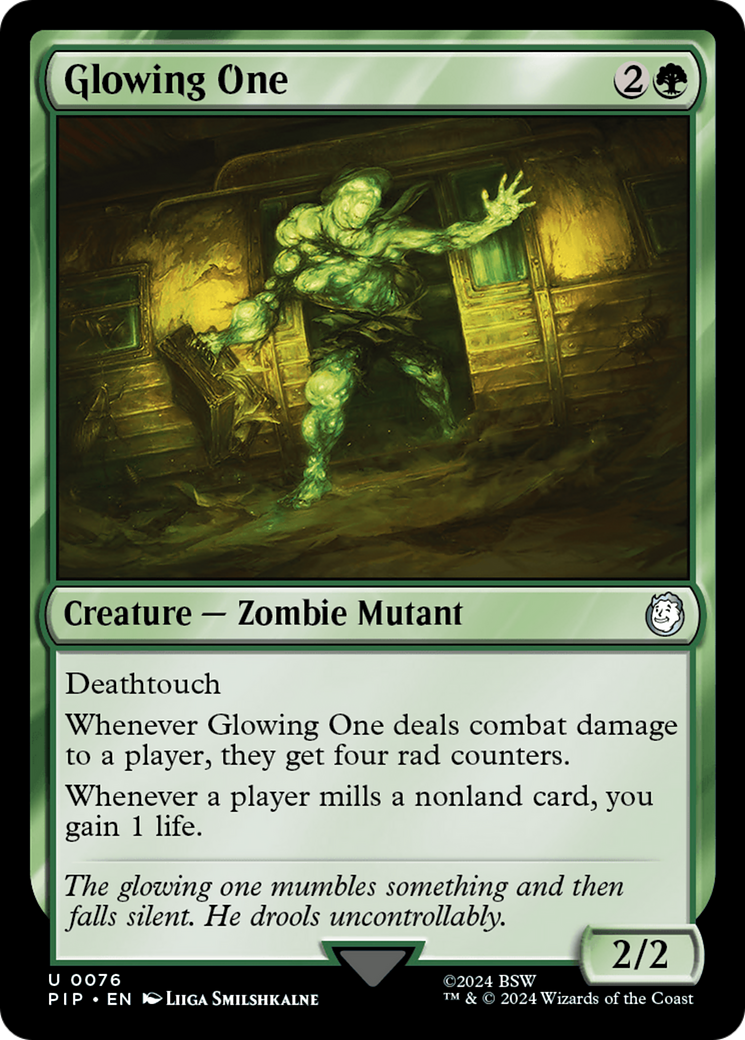 Glowing One (PIP-076) [Fallout] MTG Single Wizards of the Coast