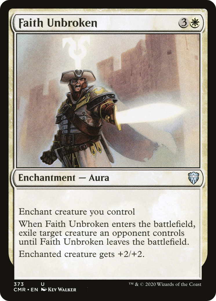 Faith Unbroken (CMR-373) [Commander Legends] MTG Single Wizards of the Coast