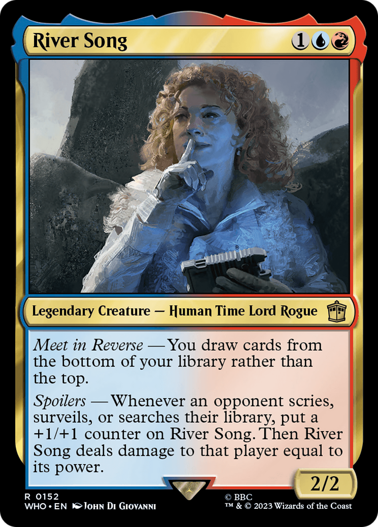 River Song (WHO-152) [Doctor Who] MTG Single Wizards of the Coast