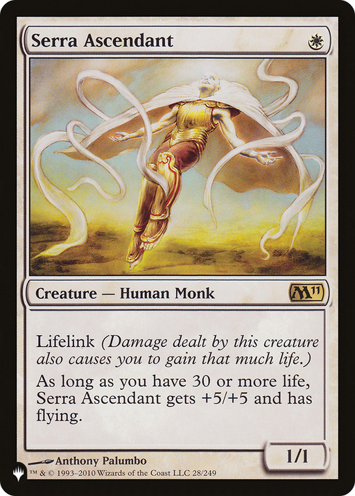 Serra Ascendant (LIST-028) [Mystery Booster] The List MTG Single Wizards of the Coast