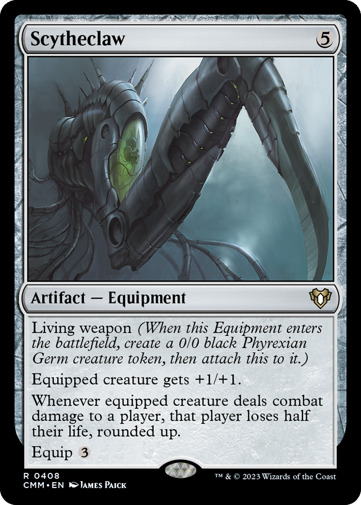 Scytheclaw (CMM-408) [Commander Masters] Foil MTG Single Wizards of the Coast