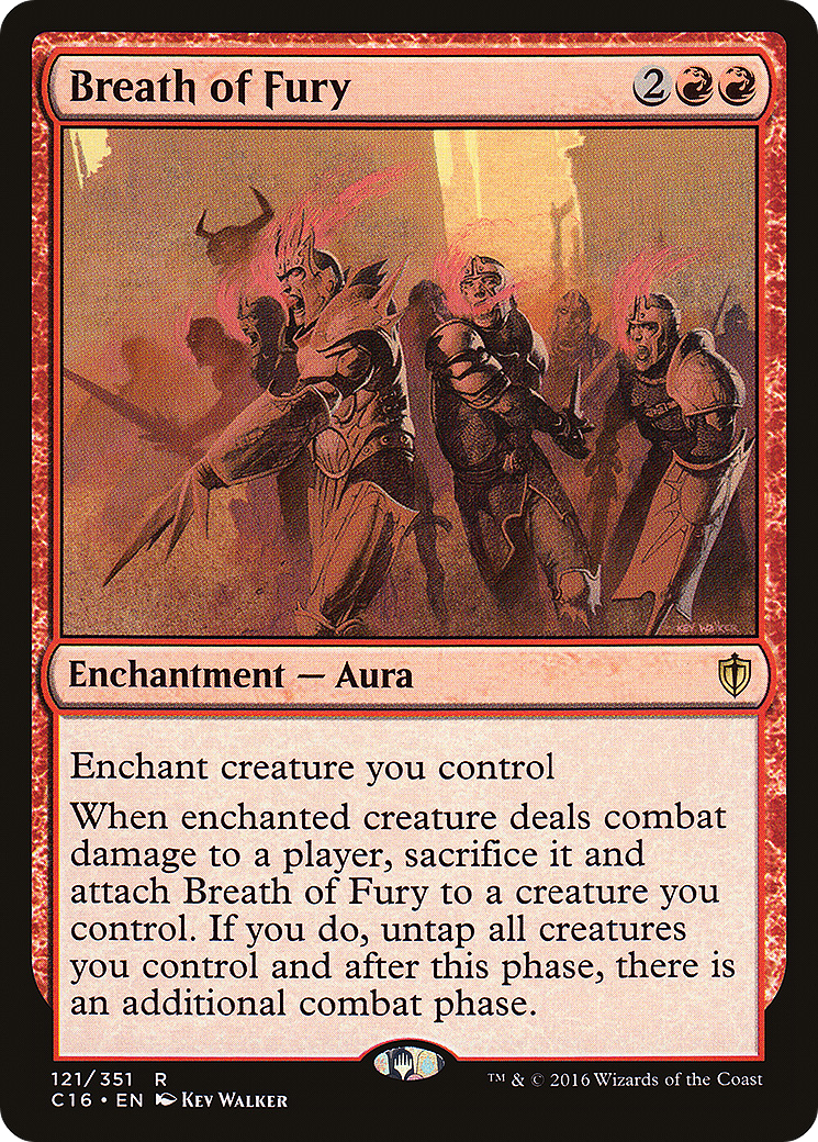 Breath of Fury (C16-121) [Commander 2016] MTG Single Wizards of the Coast