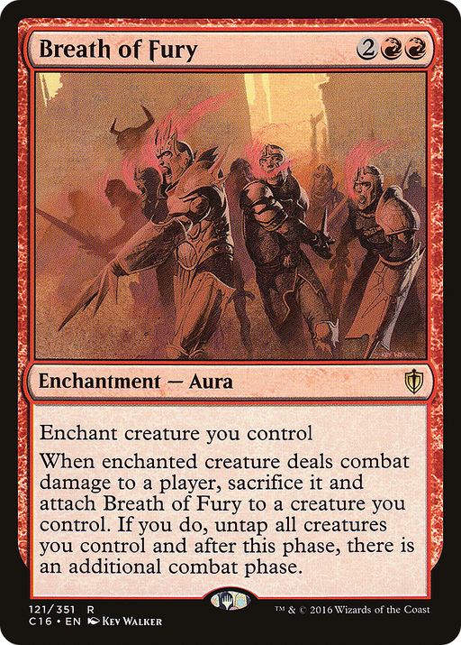 Breath of Fury (C16-121) [Commander 2016] MTG Single Wizards of the Coast