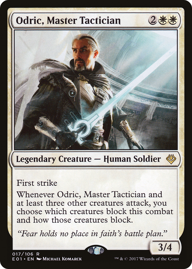 Odric, Master Tactician (AC2-017) [Misc] Archenemy: Nicol Bolas MTG Single Wizards of the Coast