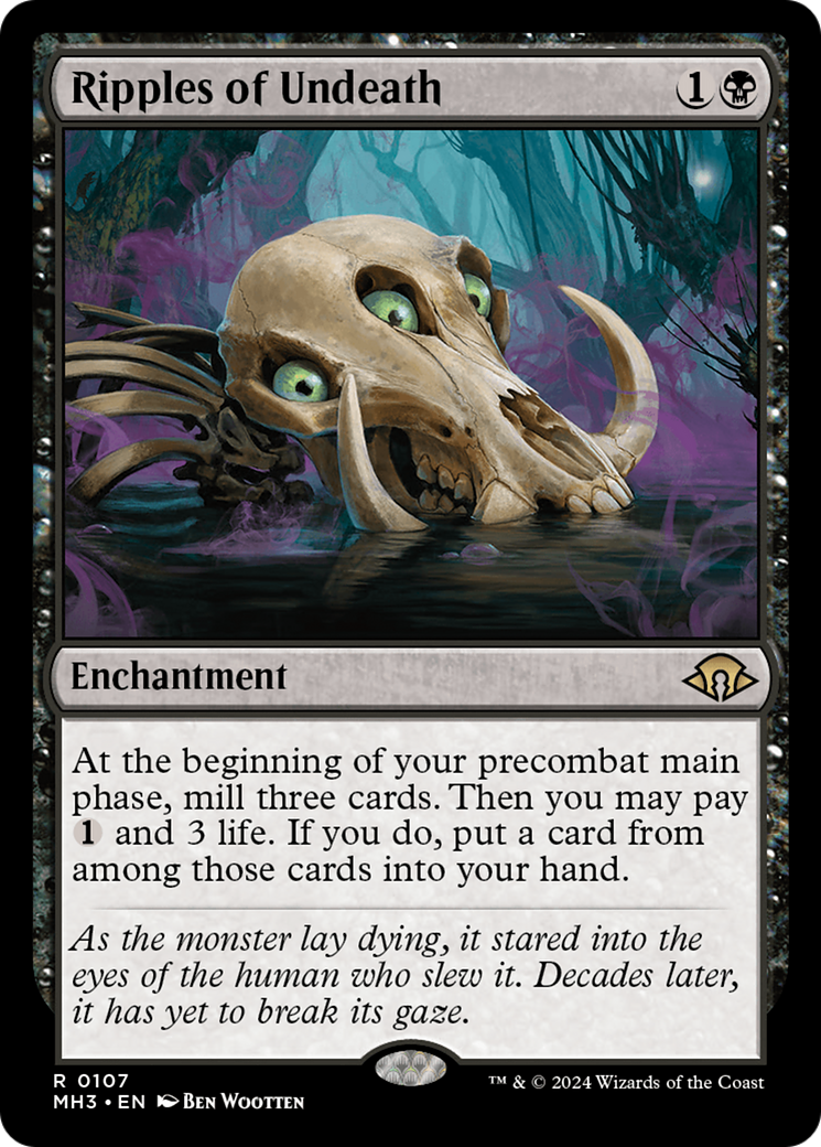 Ripples of Undeath (MH3-107) [Modern Horizons 3] Foil MTG Single Modern Horizons 3