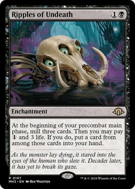Ripples of Undeath (MH3-107) [Modern Horizons 3] Foil MTG Single Modern Horizons 3