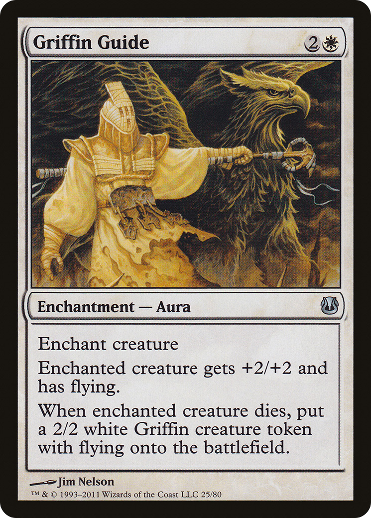 Griffin Guide (DDH-025) [Misc] Duel Decks: Ajani vs. Nicol Bolas MTG Single Wizards of the Coast