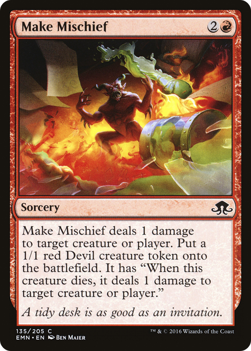 Make Mischief (EMN-135) [Eldritch Moon] MTG Single Wizards of the Coast
