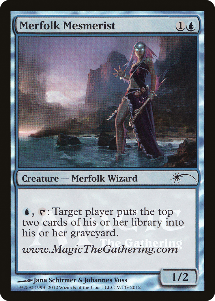 Merfolk Mesmerist (MEDIA-2012) [Misc] URL/Convention Promos Foil MTG Single Wizards of the Coast