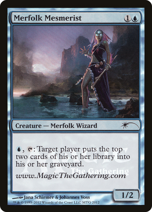 Merfolk Mesmerist (MEDIA-2012) [Misc] URL/Convention Promos Foil MTG Single Wizards of the Coast