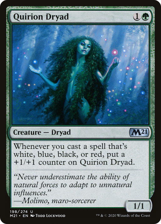 Quirion Dryad (M21-198) [Core Set 2021] MTG Single Wizards of the Coast