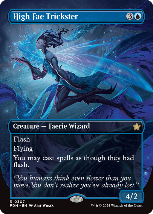 High Fae Trickster (FDN-307) [Foundations] (Borderless) MTG Single Wizards of the Coast