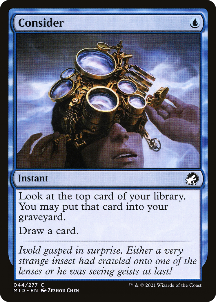 Consider (MID-044) [Innistrad: Midnight Hunt] MTG Single Wizards of the Coast