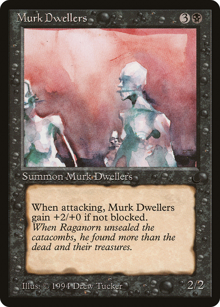 Murk Dwellers (DRK-049) [Oldschool] The Dark MTG Single Wizards of the Coast