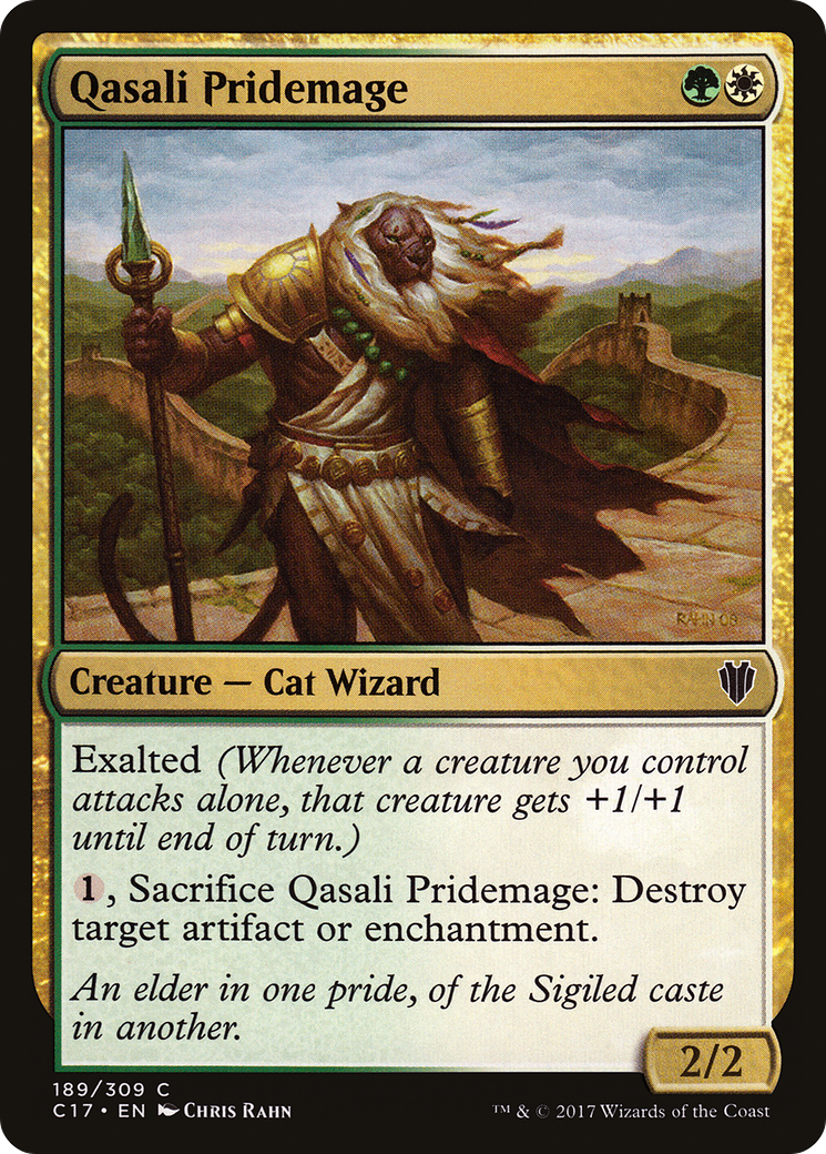 Qasali Pridemage (C17-189) [Commander 2017] MTG Single Wizards of the Coast