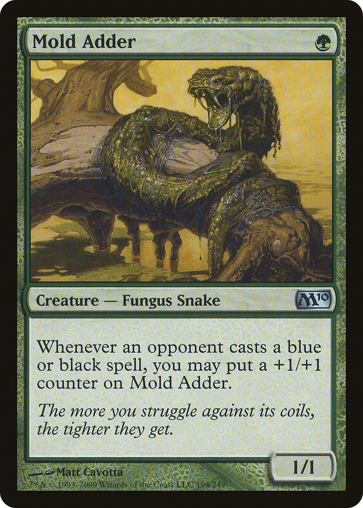Mold Adder (M10-194) [Magic 2010] Foil MTG Single Wizards of the Coast