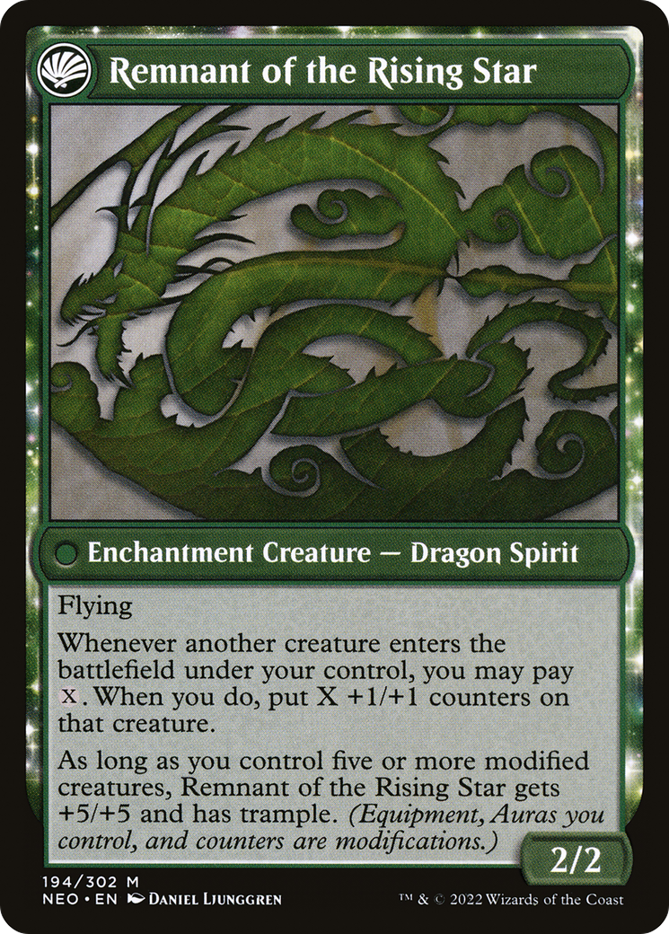 Jugan Defends the Temple (NEO-194) [Kamigawa: Neon Dynasty] MTG Single Wizards of the Coast