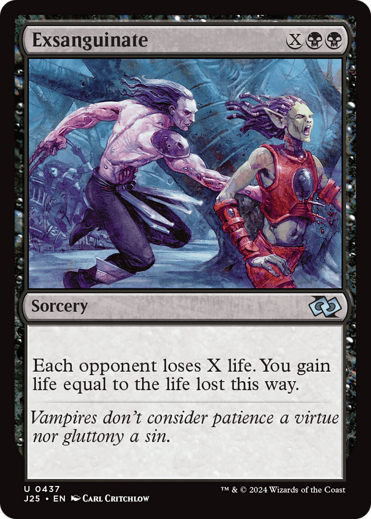 Exsanguinate (J25-437) [Foundations Jumpstart] MTG Single Wizards of the Coast