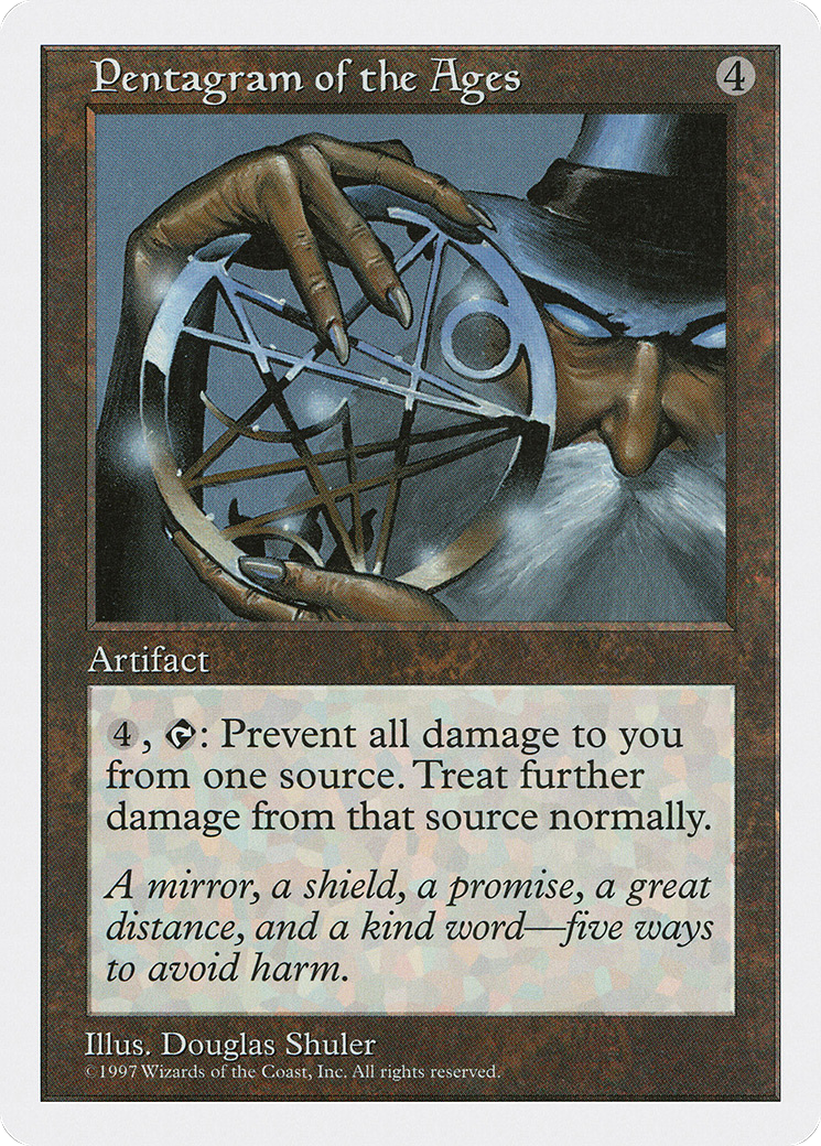 Pentagram of the Ages (5ED-394) [Fifth Edition] MTG Single Wizards of the Coast