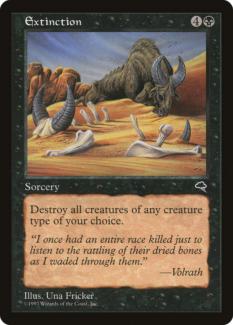 Extinction (TMP-135) [Tempest] MTG Single Wizards of the Coast