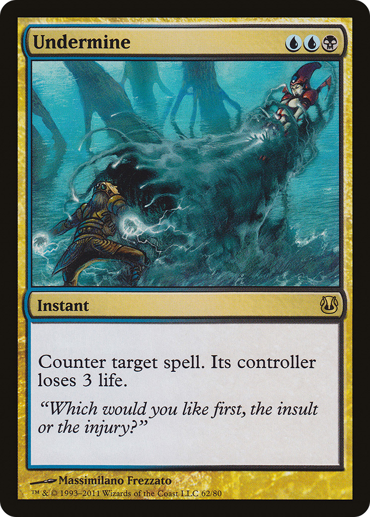 Undermine (DDH-062) [Misc] Duel Decks: Ajani vs. Nicol Bolas MTG Single Wizards of the Coast