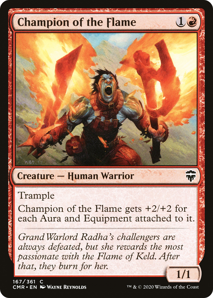 Champion of the Flame (CMR-167) [Commander Legends] MTG Single Wizards of the Coast