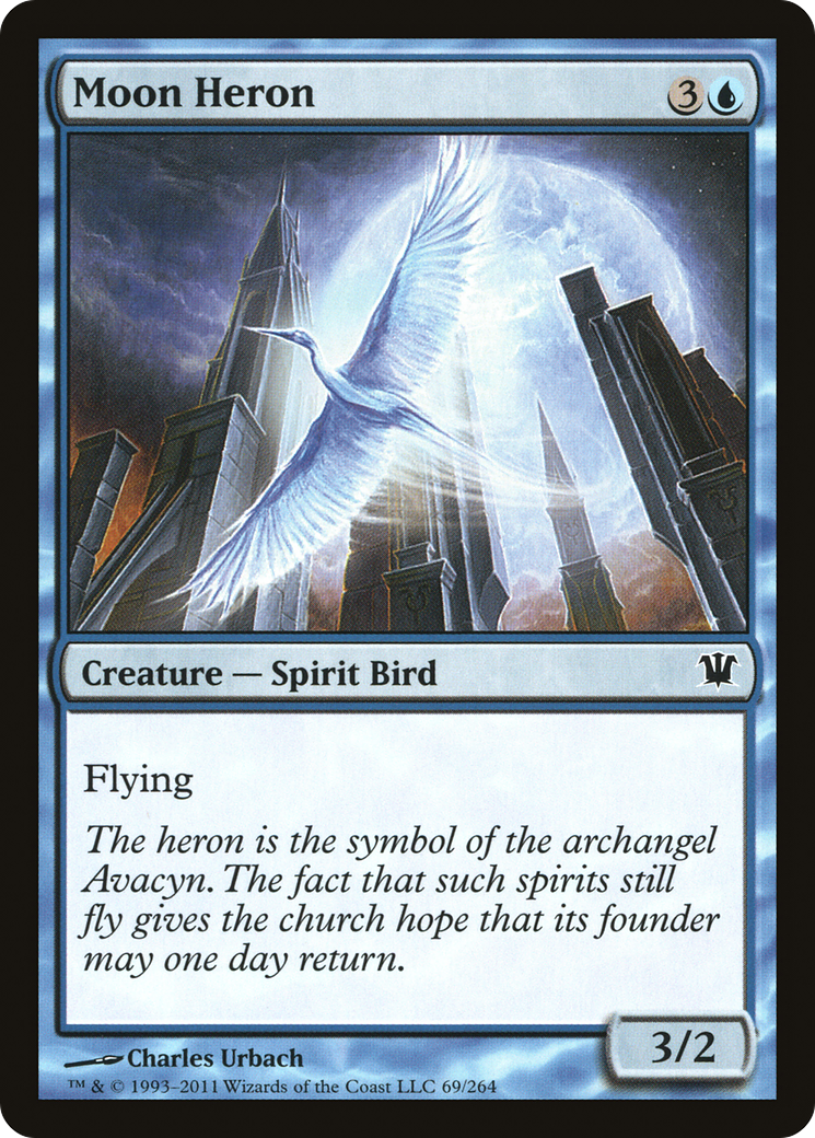 Moon Heron (ISD-069) [Innistrad] MTG Single Wizards of the Coast