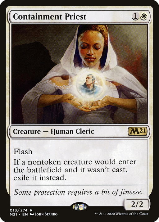Containment Priest (M21-013) [Core Set 2021] MTG Single Wizards of the Coast