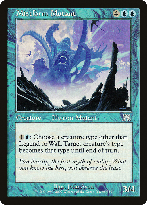 Mistform Mutant (ONS-095) [Onslaught] MTG Single Wizards of the Coast