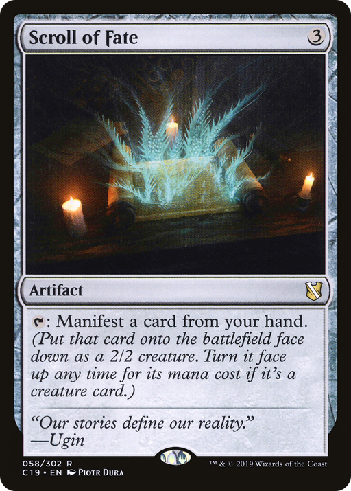 Scroll of Fate (C19-058) [Commander 2019] MTG Single Wizards of the Coast