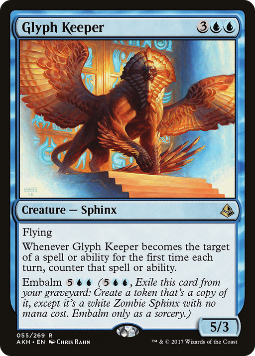 Glyph Keeper (AKH-055) [Amonkhet] Foil MTG Single Wizards of the Coast