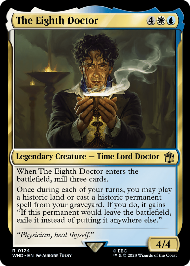 The Eighth Doctor (WHO-124) [Doctor Who] MTG Single Wizards of the Coast