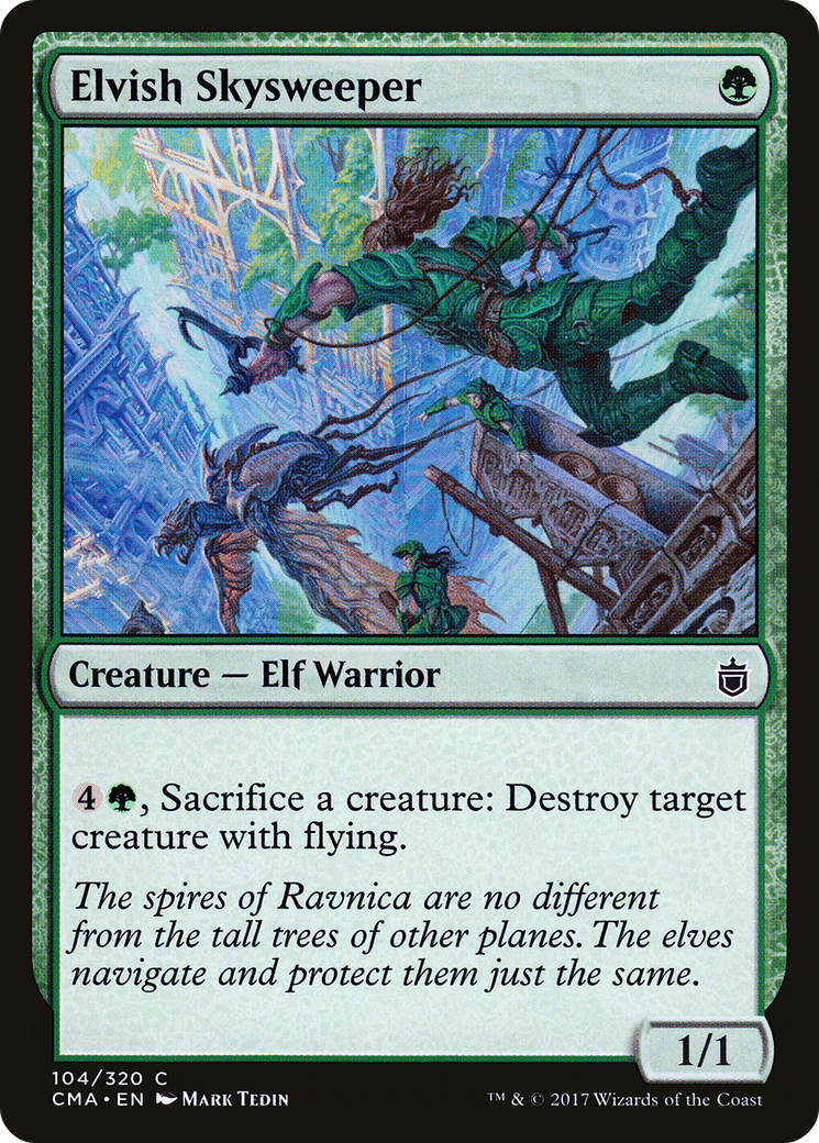 Elvish Skysweeper (CMA-104) [Commander Anthology] MTG Single Wizards of the Coast
