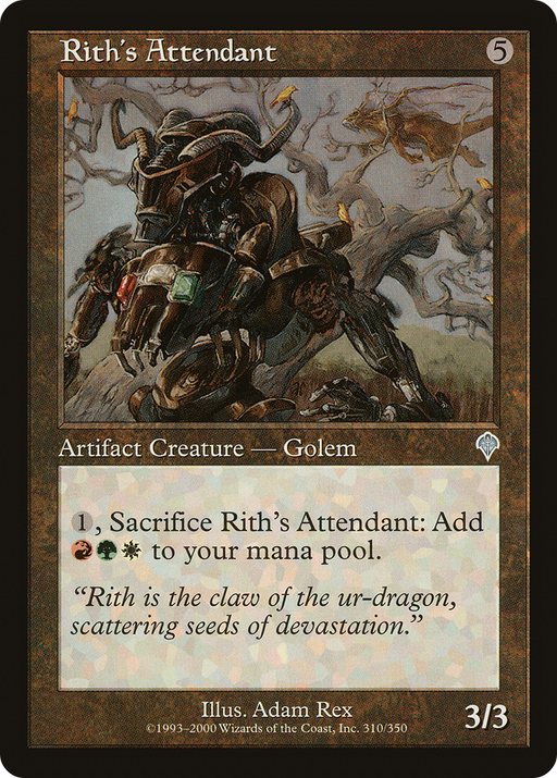Rith's Attendant (INV-310) [Invasion] MTG Single Wizards of the Coast