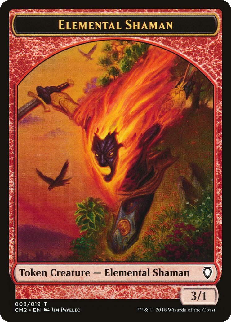 Elemental Shaman (CM2-008) [Tokens] Commander Anthology Volume II Tokens MTG Single Wizards of the Coast