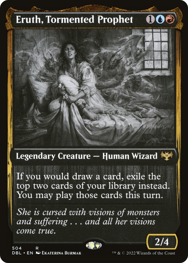 Eruth, Tormented Prophet (DBL-504) [Innistrad: Double Feature] MTG Single Wizards of the Coast